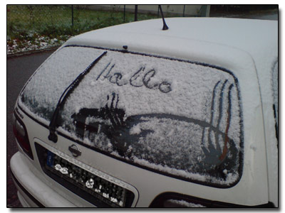 Hallo Schnee Hallo Schnee